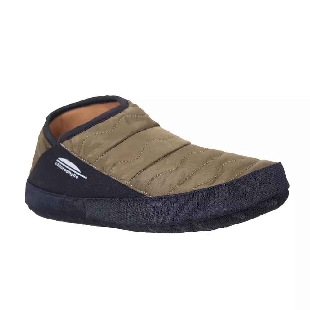 chlorophylle Olive and Navy Slip-On Loafers/slippers  for Men